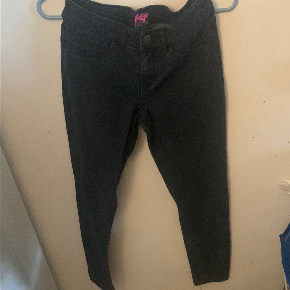 Tokyo Darling Dark Blue Jeggings Jeans Sleek and Comfortable Fit SZ 4 Normal
